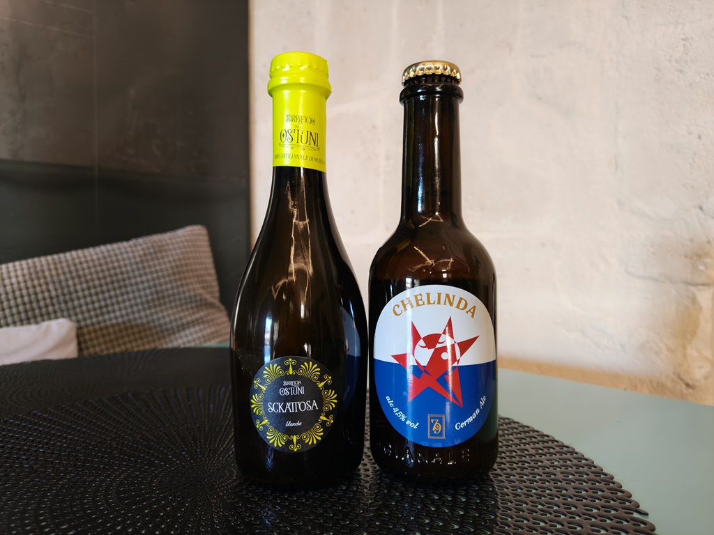 Matera beer at Materia Prima Bistrot